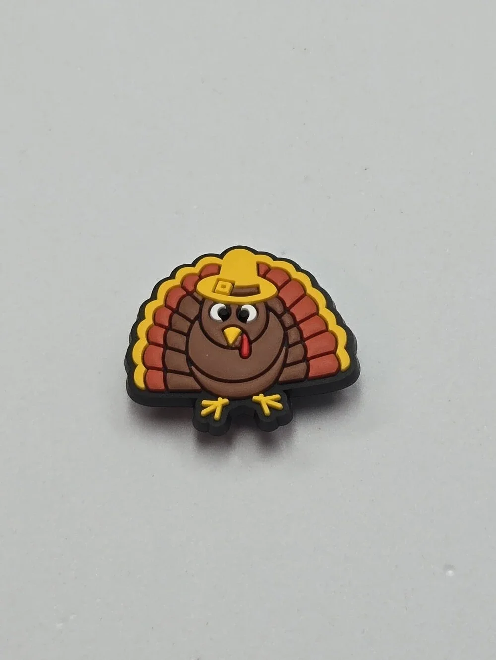 Thanksgiving Pilgrim Turkey Croc Charm Fall Autumn Holiday Shoe Jibbitz Style